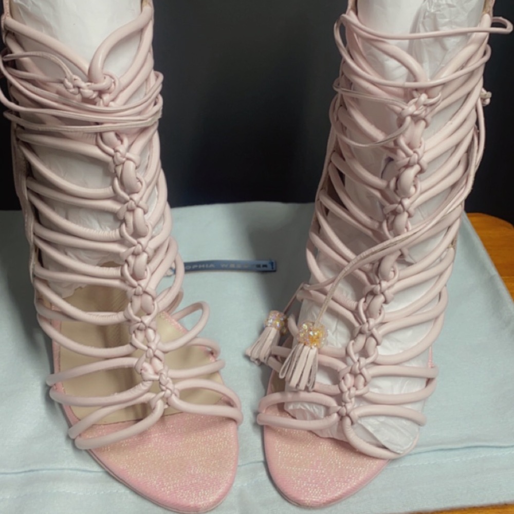 Sophia Webster “Wedding Shoes”Size 8.5 worn once - Picture 4 of 8